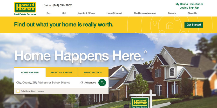 Howard Hanna Real Estate Services Homepage