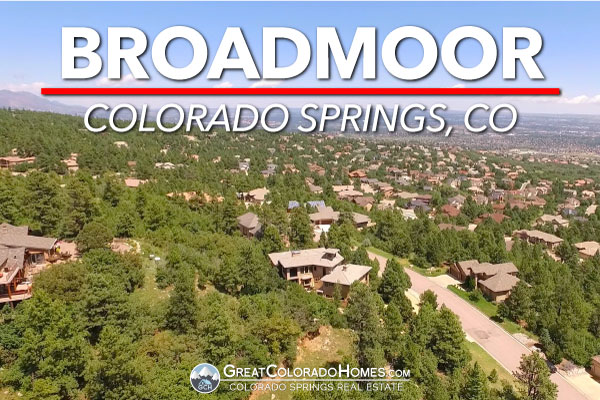 Broadmoor Colorado Springs Arial View