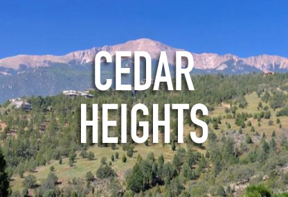 Cedar Heights Neighborhood in Colorado Springs